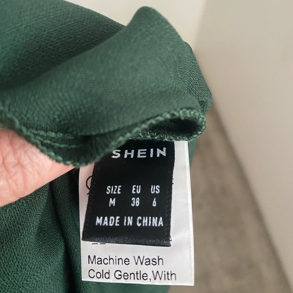 Shein Green Halter Dress - Picture 11 of 12